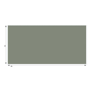 15 Foot Full Wall PVC Solid Colour