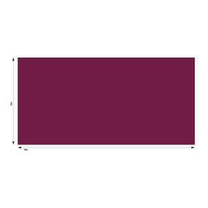 15 Foot Full Wall PVC Solid Colour