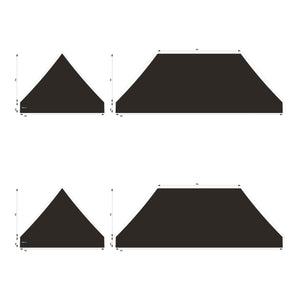 10x20 Foot Topper 500D Solid Colour