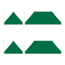 10x20 Foot Topper 500D Solid Colour