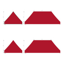 10x20 Foot Topper 500D Solid Colour