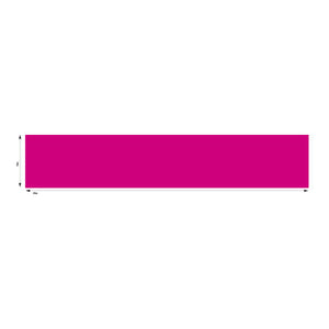 20 Foot Half Wall PVC Solid Colour