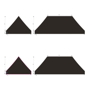 10x20 Foot Topper PVC Solid Colour