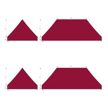 10x20 Foot Topper PVC Solid Colour