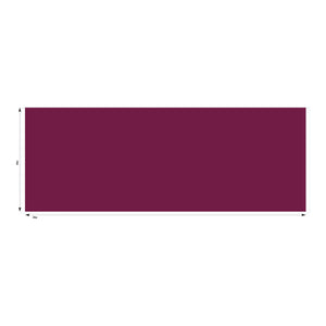 20 Foot Full Wall PVC Solid Colour