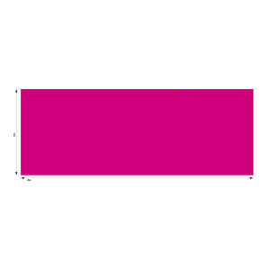 20 Foot Full Wall PVC Solid Colour
