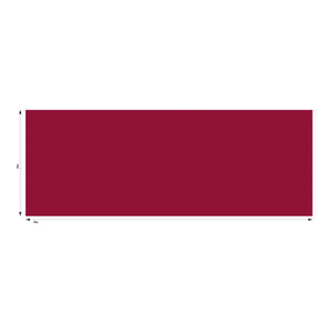 20 Foot Full Wall PVC Solid Colour