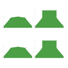 20x20 Foot Topper 500D Solid Colour