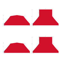 20x20 Foot Topper 500D Solid Colour