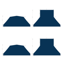 20x20 Foot Topper 500D Solid Colour