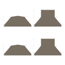 20x20 Foot Topper 500D Solid Colour