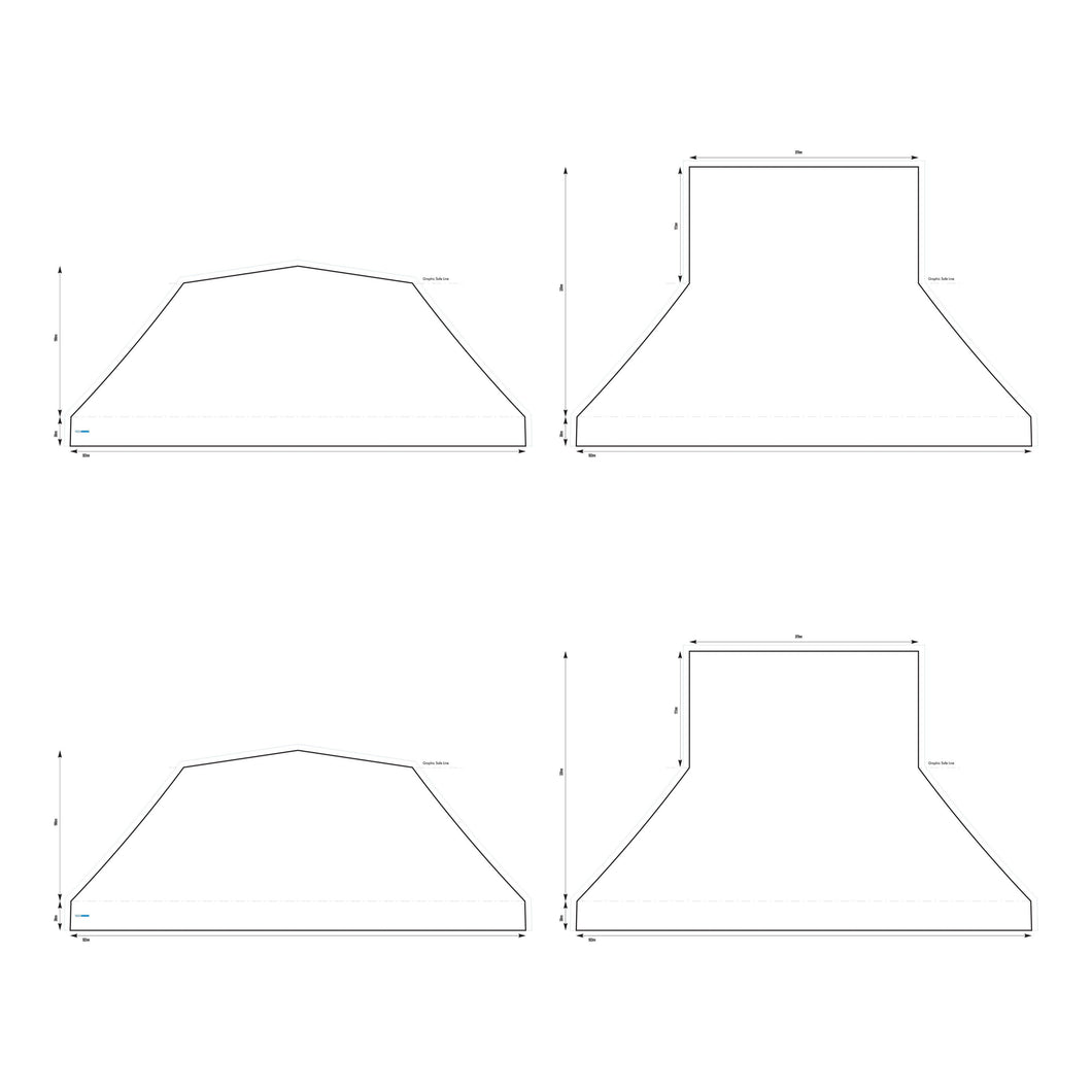 20x20 Foot Topper 500D Solid Colour