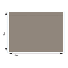 5 Foot Half Wall PVC Solid Colour