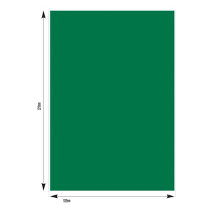 5 Foot Full Wall PVC Solid Colour