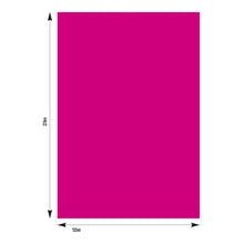 5 Foot Full Wall PVC Solid Colour