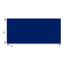 8 Foot Half Wall 500D Solid Colour