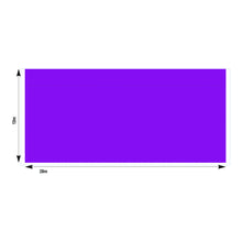 8 Foot Half Wall 500D Solid Colour