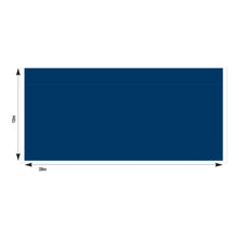 8 Foot Half Wall 500D Solid Colour