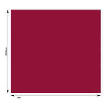 8 Foot Full Wall PVC Solid Colour