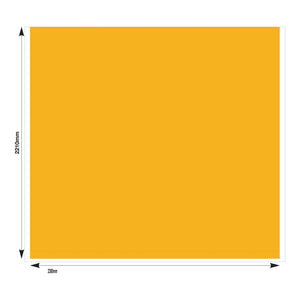 8 Foot Full Wall PVC Solid Colour