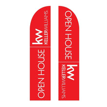 Keller Williams Open House Small Feather Flag Kit